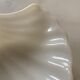 White opaline cup form shell