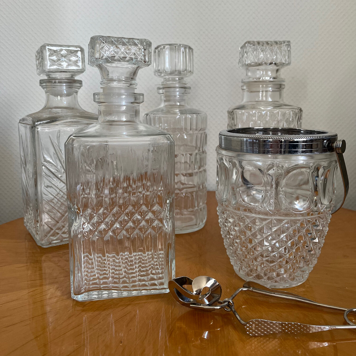 Vintage whiskey decanter 1970