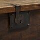 Oak and wrought iron mallet, early 18th century.