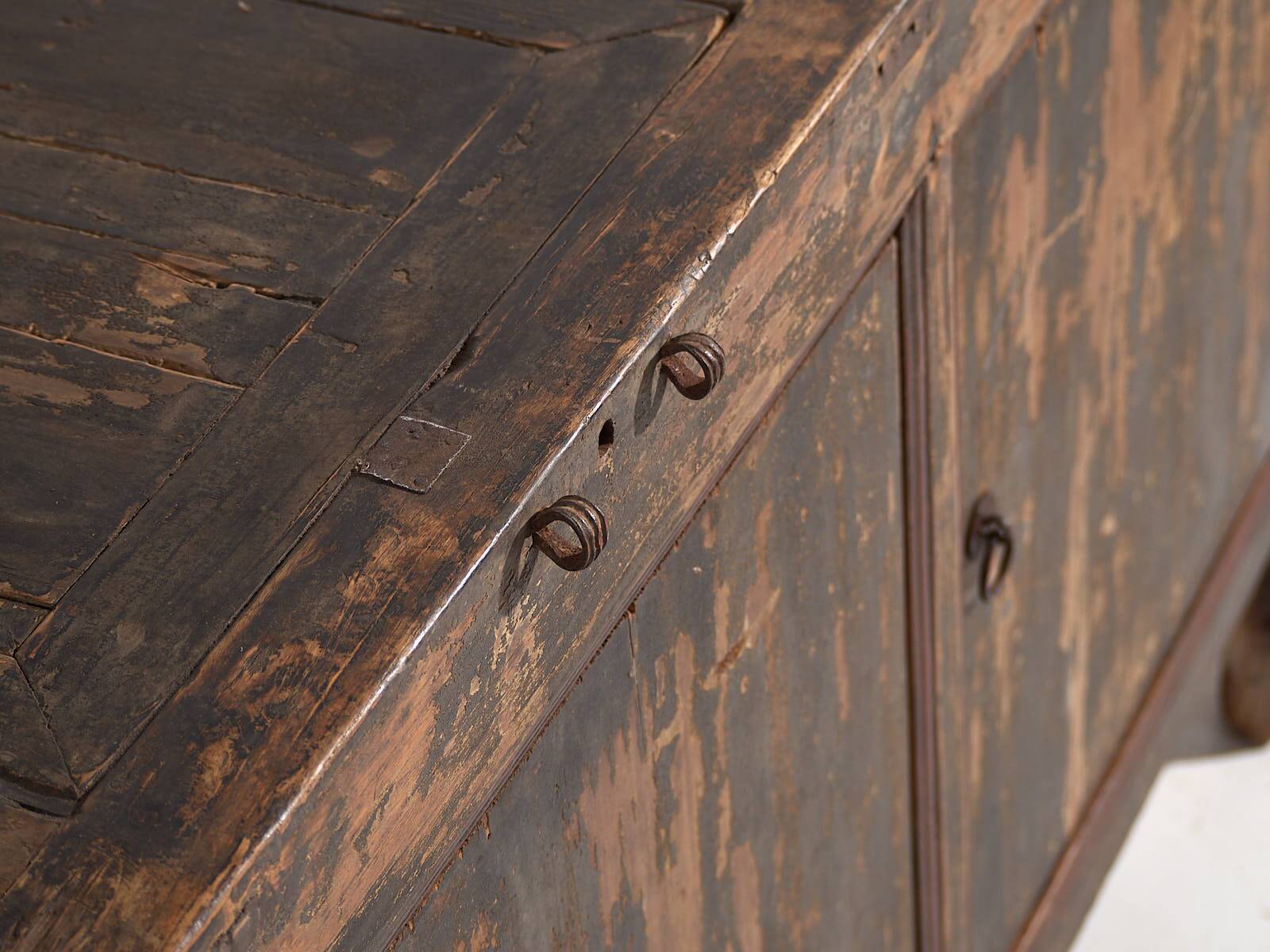 Antique wabi sabi style sideboard (c.1900) #24