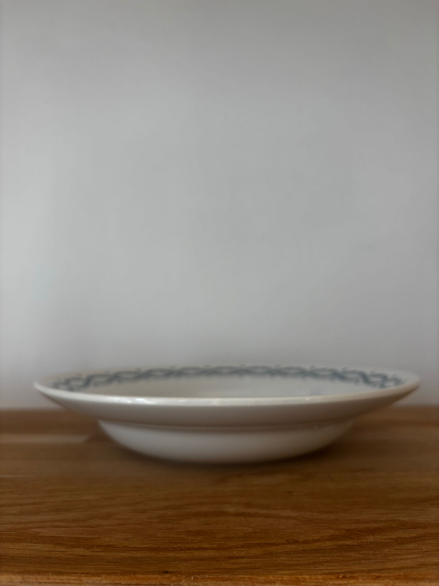 Set of two flat plates and two deep plates Digoin Janine.