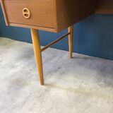 Desk 4 drawers with bevelled base
