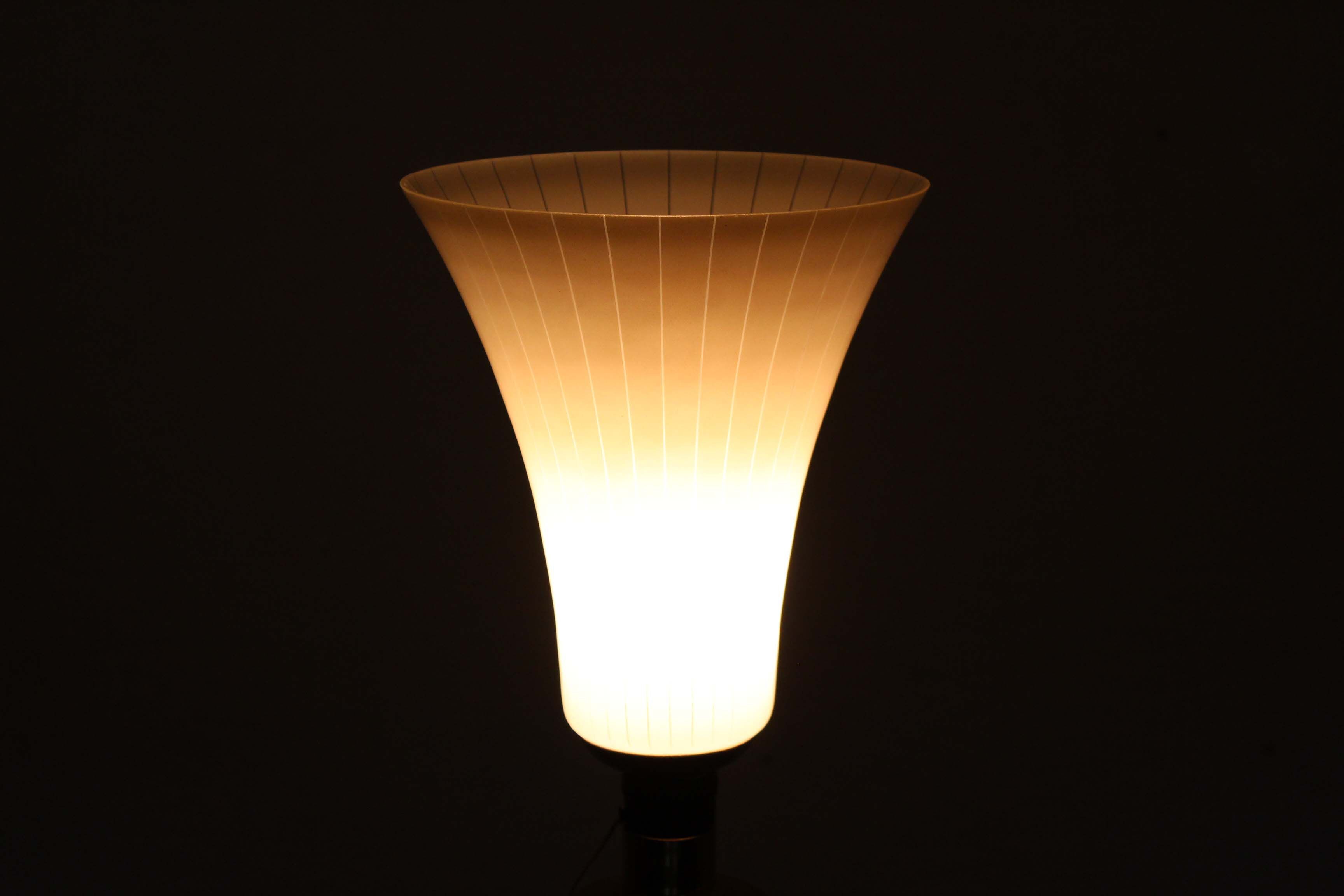 Mazda art déco lampe années 50