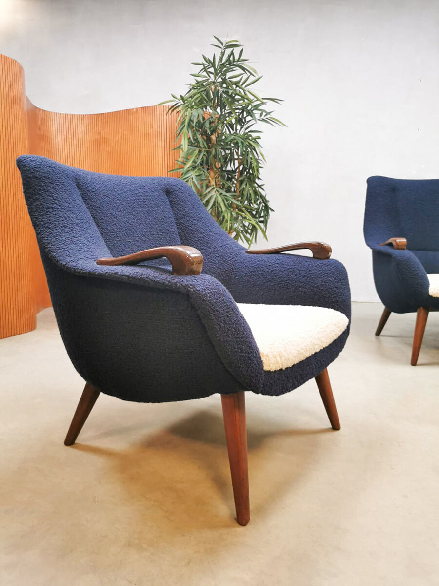 Paire de fauteuils 1950