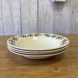 Assiettes Montereau vintage