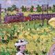 Suzanne Eisendieck (1908-1998) - Oil on canvas - "Sunday in the fields" - Signed