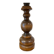 Pied de lampe bois tourné
