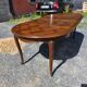 Extendable table in Louis XV style in oak (2 extensions)