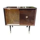 Meuble bar en formica vintage