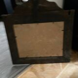 Raw wood mirror