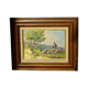 Tableau Berger Dans Arrière-pays Provençal, Fortuné Car (1905-1970)
