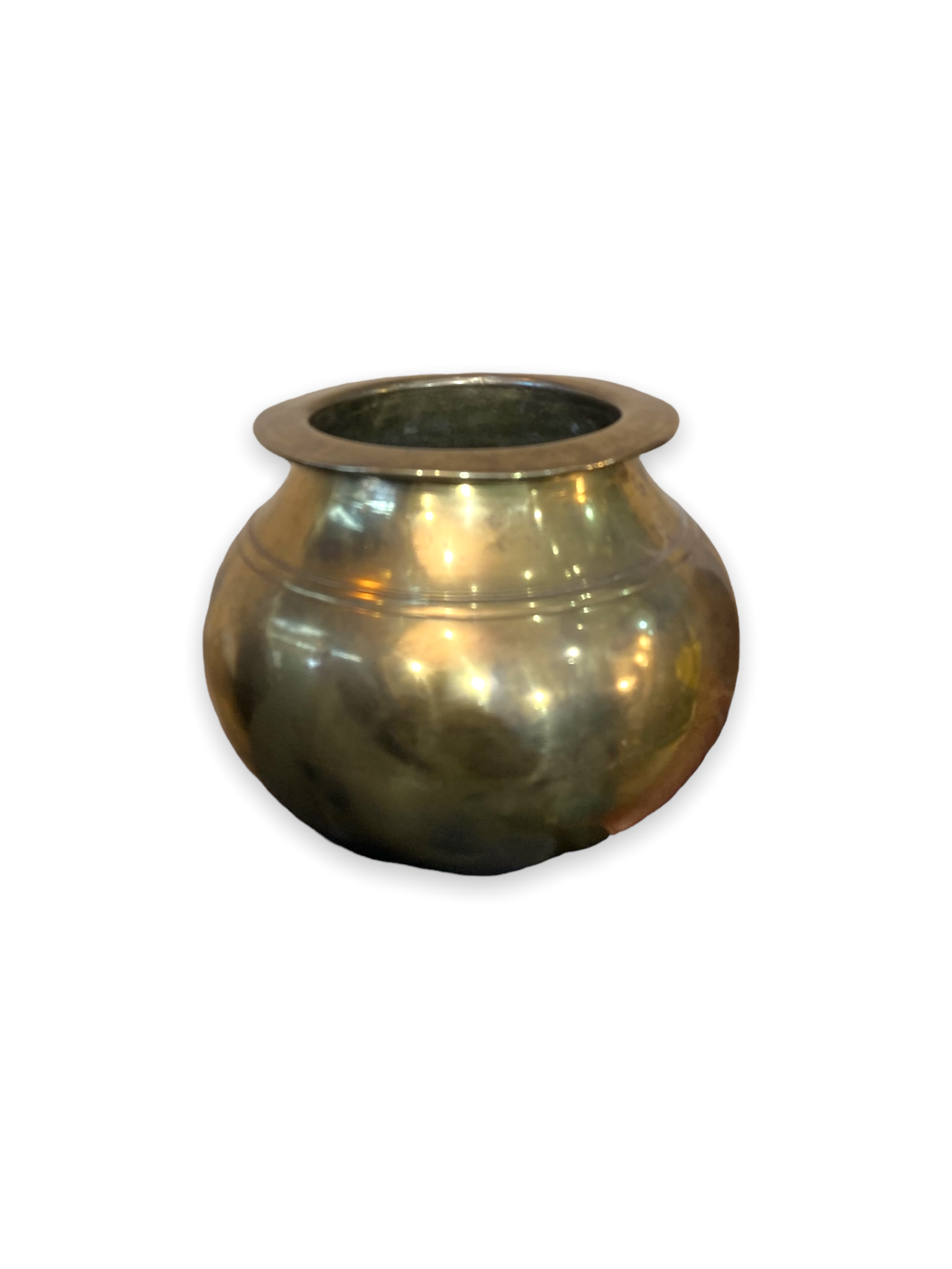 Indian bronze pot