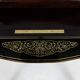 Napoleon III powder flask in blackened pear wood by Tahan - 1860-1880