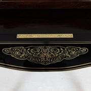 Napoleon III powder flask in blackened pear wood by Tahan - 1860-1880