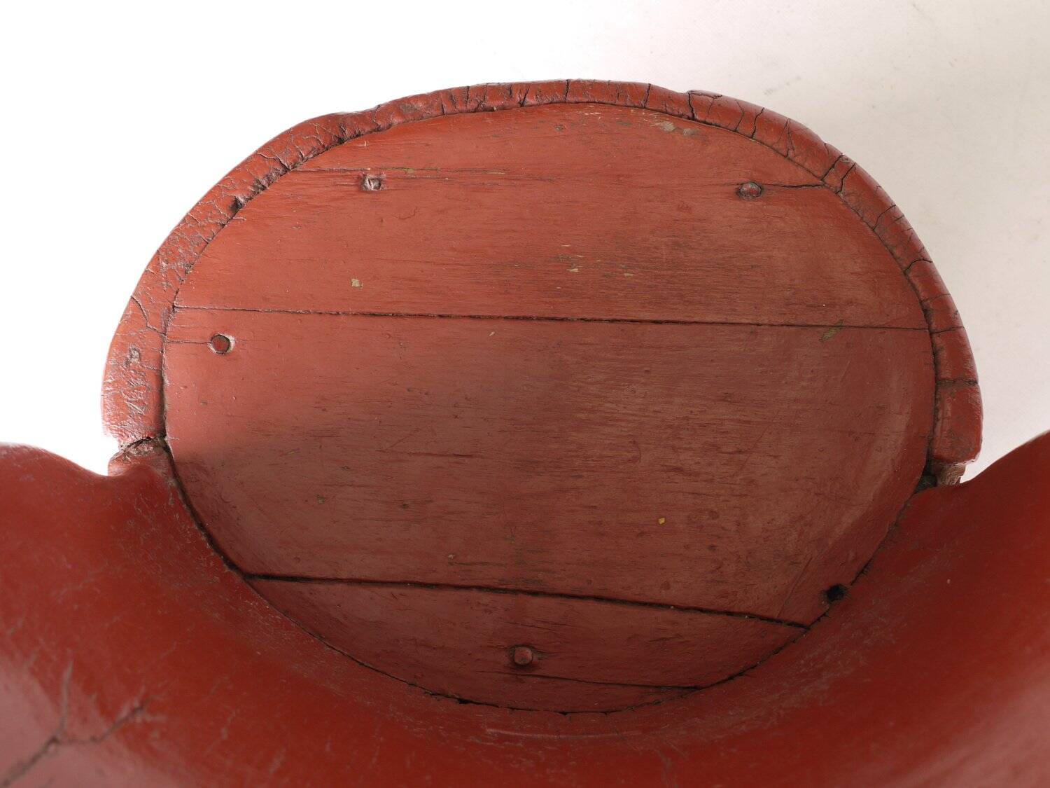 Antique Scandinavian Wooden Kubbestol Chair