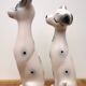 Vintage Dalmatian statuettes