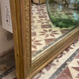 Old gilded wood mirror 115x74cm