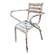 Fauteuil de jardin style Tolix