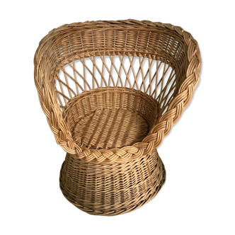 Child rattan chair