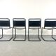 Série de 4 chaises dans le style  S33 de Mart Stam - 1960s