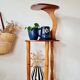 Sellette en bois - porte-plantes