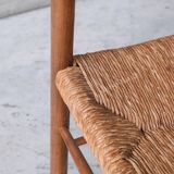 'Dordogne' Mid-Century Rush Dining Chairs
