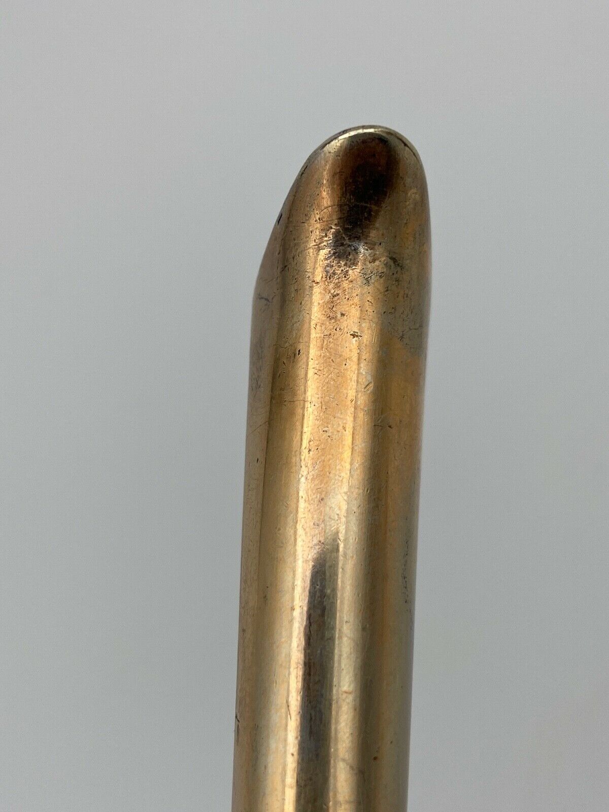 Pair of cutlery silver and vermeil poincon cupid