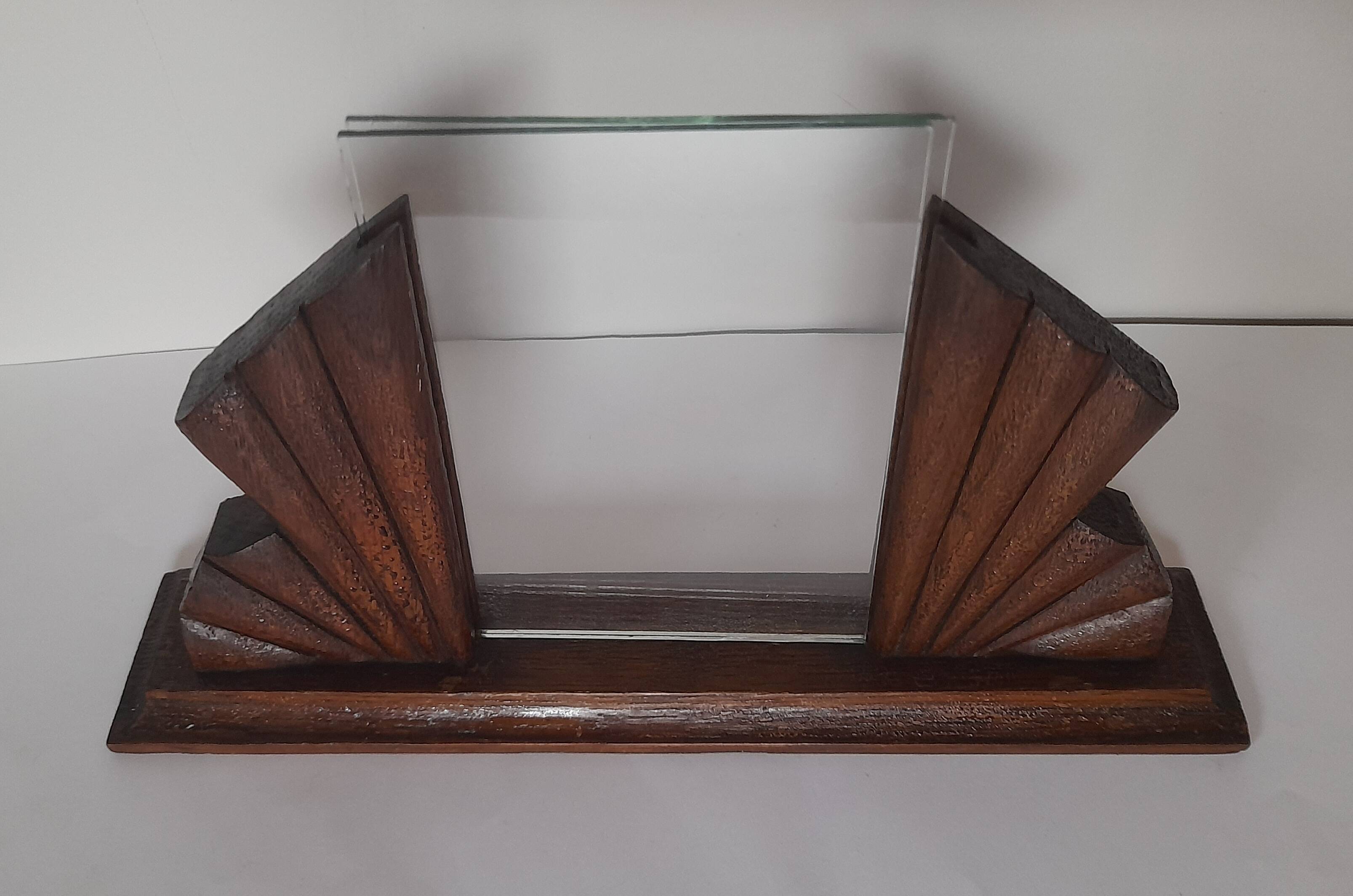 Art Deco wooden photo frame