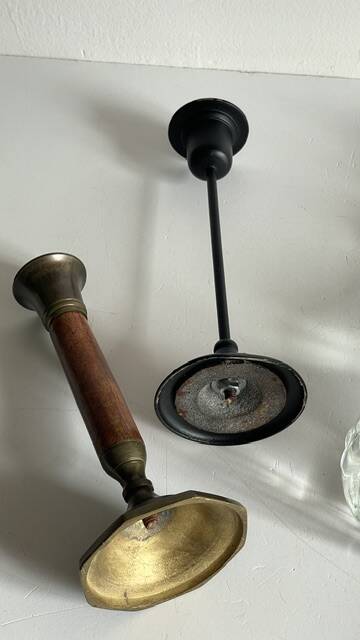 Chic Vintage Bougeoirs Trio