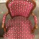Pair of Louis XV-style armchairs