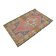 Tapis Oushak rouge et bleu sku 2451