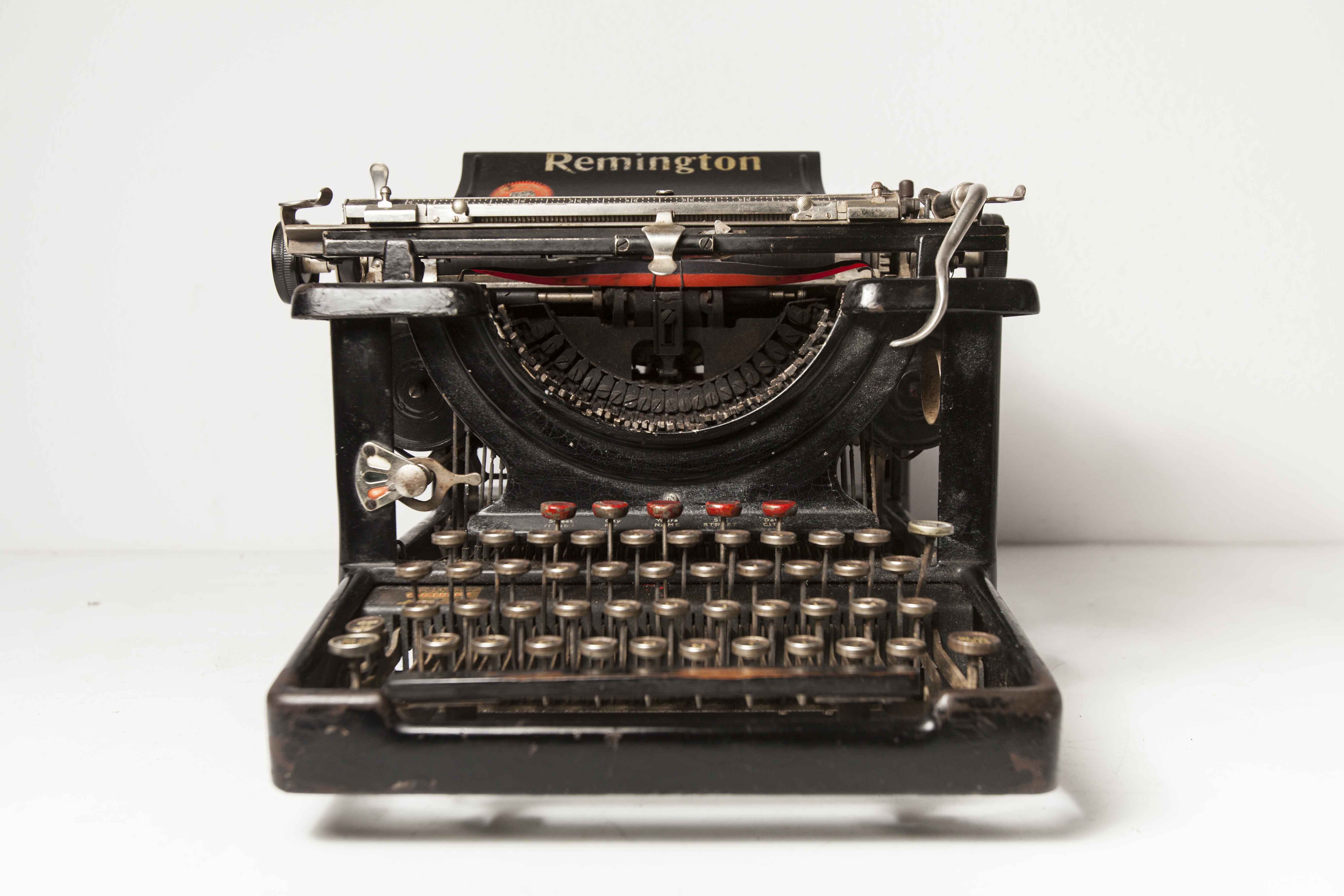 Machine à écrire Remington standard N°10 de 1909 #RA75079 fonctionnelle
