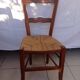 Rustic straw chairs