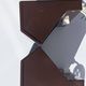 Pair of brown Elidus Kuben reading lamps - Hans Agne Jakobsson - Sweden 1970s