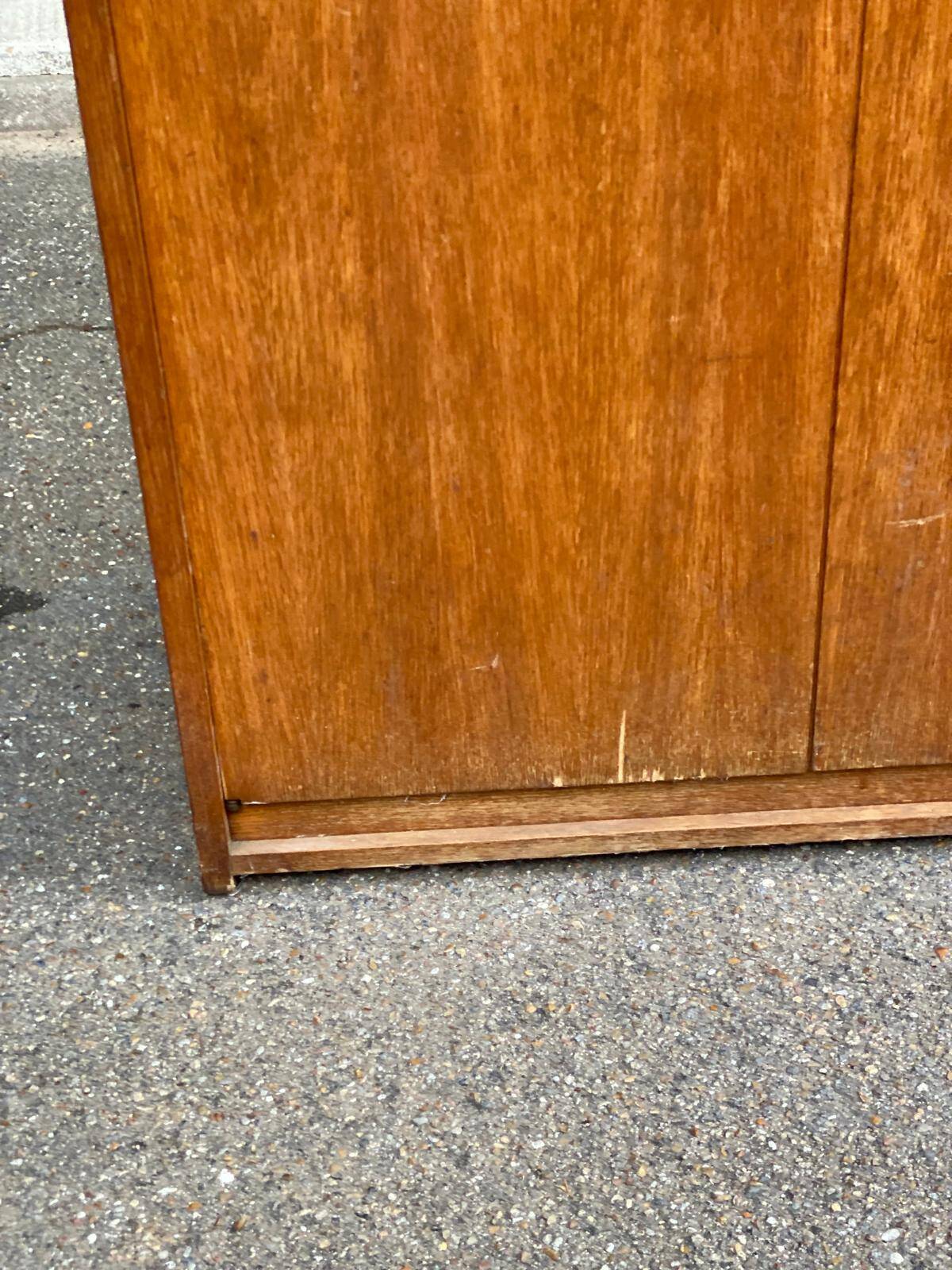 Scandinavian wooden wardrobe from the 50s