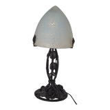 Art Nouveau shell lamp