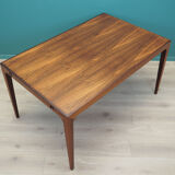Table en palissandre, design danois, années 1960, designer: Poul Hundevad & Kai Winding, fabricant: Hundevad