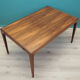 Table en palissandre, design danois, années 1960, designer: Poul Hundevad & Kai Winding, fabricant: Hundevad