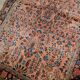 Handmade antique Persian Sarouk rug 3.1' x 5.2' (94cm x 158cm) 1920s