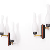 Two Wall Lights Italian, 1950s