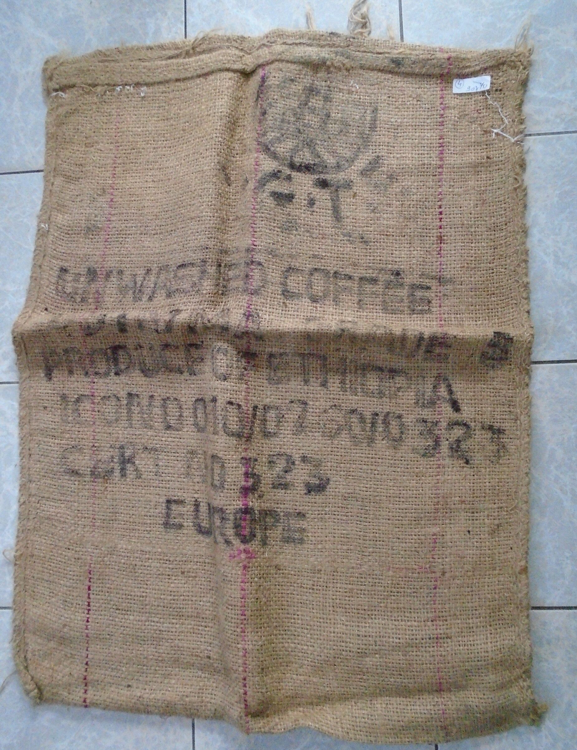 Coffee bag Ethiopia burlap