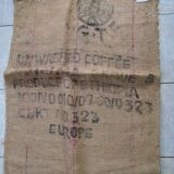 Coffee bag Ethiopia burlap