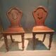Pair of stool chairs