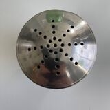 Antique crystal and silver sugar shaker