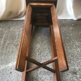 Table d’appoint selette bois vintage