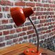 70's orange desk lamp