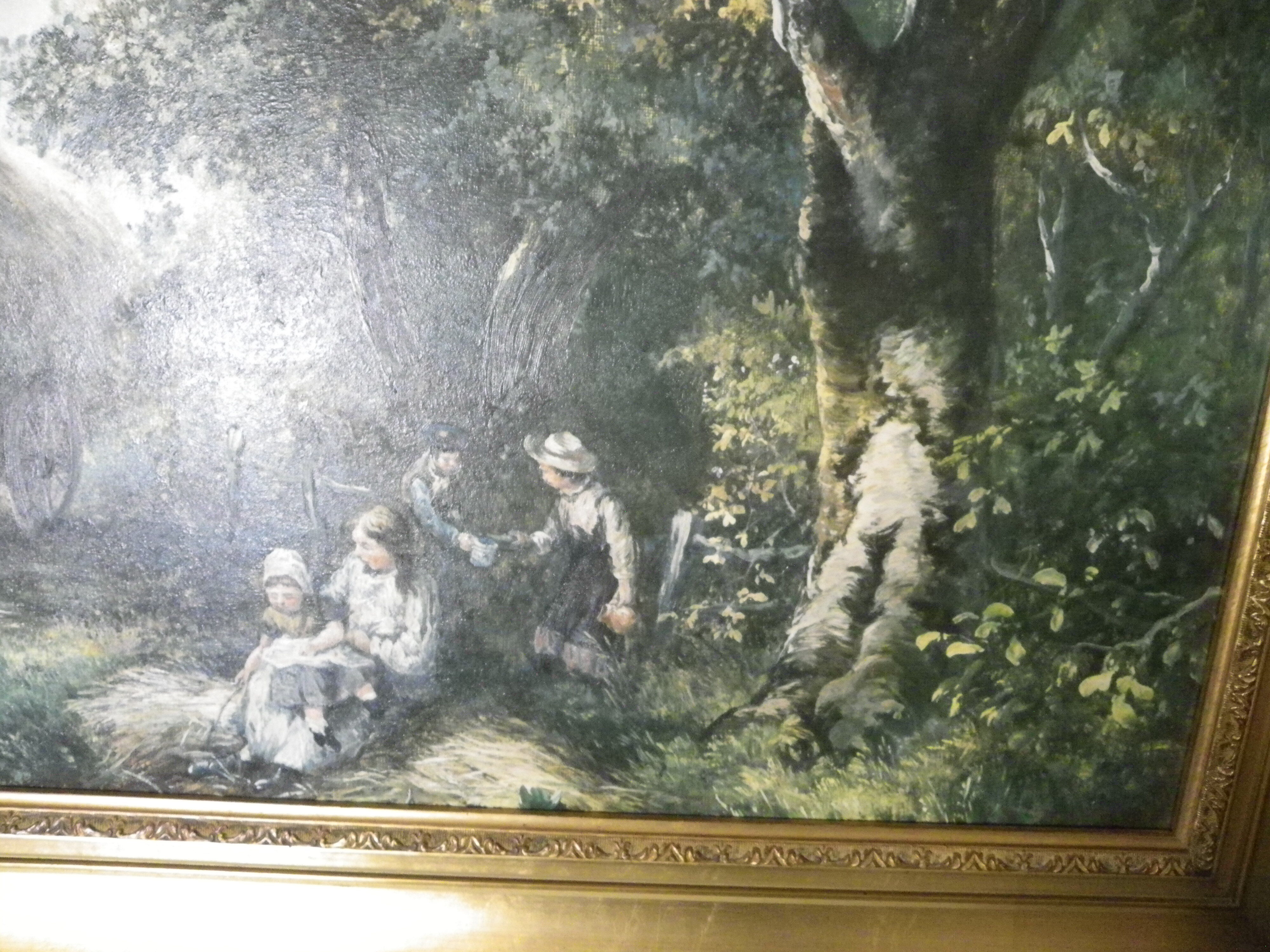 Painting on canvas reproduction