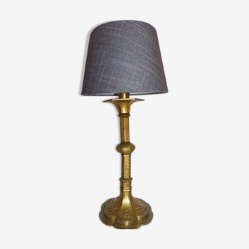 Gilt bronze lamp Louis XVI style