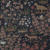 Vintage Caucasian Hunting Animal Pictorial Rug 9'2'' x 11'2''