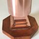 Copper lamp bauhaus design 1940